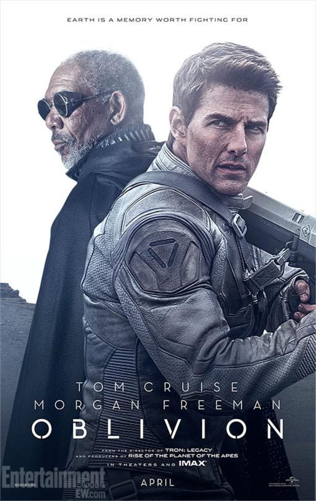 Tom Cruise, Freeman in new scifi 'Oblivion' poster Movies