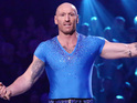 Rugby star will perform with ex-contestants after being forced to quit over illness.