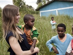 Hilary Swank in Ethiopia