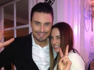 Rylan Clark and Melanie C at the Tesco mum of the year awards