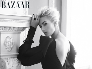 Kate Winsley poses for Harper's Bazaar April Issue
