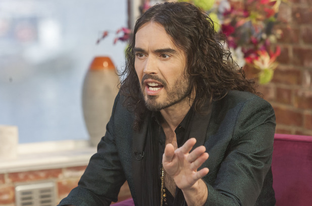 Russell Brand appears on 'This Morning'
