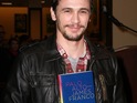 James Franco with his book 'Palo Alto'