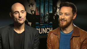 James McAvoy and Mark Strong chat 'Welcome To The Punch'