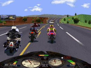 'Road Rash' screenshot