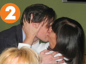 Matt Smith, Dawn French, kiss Comic Relief, Red Nose Day