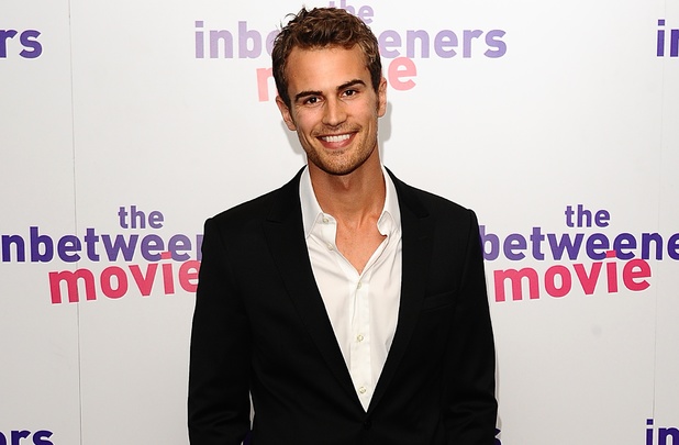 Theo James arriving for the world premiere of The Inbetweeners Movie, at the Vue Cinema, Leicester Square, London.