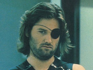 Kurt Russell as Snake Plissken in 'Escape from New York'