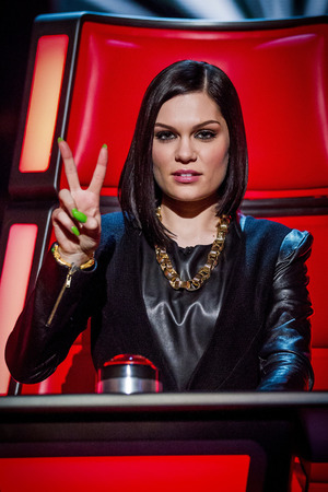 Jessie J during the blind auditions of 'The Voice UK' series 2 opening