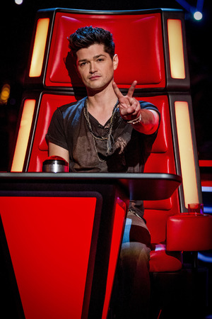 Danny O'Donoghue during the blind auditions of 'The Voice UK' series 2 opening