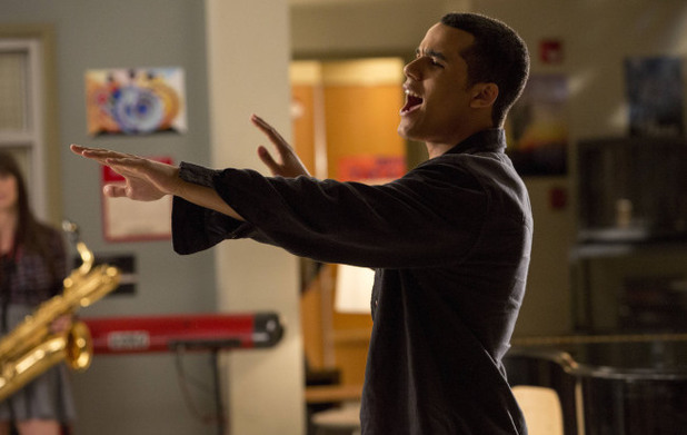 Jake (Jacob Artist) performs in Glee S04E17: 'Guilty Pleasures'