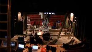 Trafalgar Transformed for 'Macbeth - timelapse video