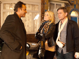 8095: Dev is ecstatic when he gets a call from the hospital saying Sunita's showing signs of regaining consciousness. As he spreads the word Karl is quietly consumed with panic and Stella is oblivious