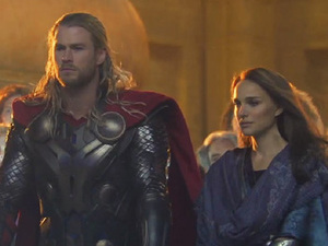 A preview still from 'Thor 2'