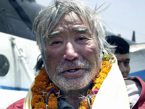 Japanese mountainer Yuichiro Miura