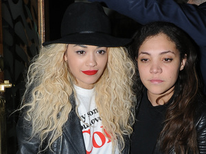 Rita Ora, Miquita Oliver, Groucho Club, London, Soho