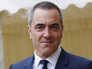James Nesbitt arrives for a reception for the British Film Industry held by Britain's Queen Elizabeth II and The Duke of Edinburgh at Windsor Castle
