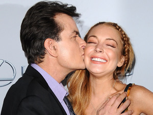 Charlie Sheen, Lindsay Lohan, Scary Movie 5, premiere