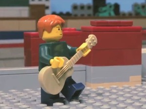 Ed Sheeran 'Lego House' Lego edition music video.
