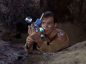 William Shatner as Captain James T. Kirk in 'Star Trek'