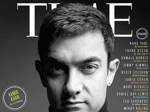 Aamir Khan on the cover of TIME Top 100 list