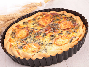 Spinach Quiche