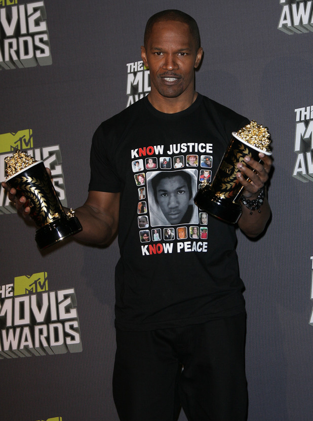 MTV Movie Awards 2013 press room: Jamie Foxx