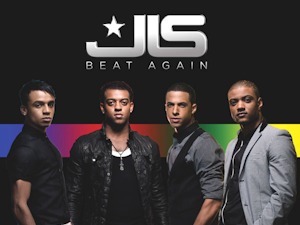 JLS 'Beat Again' single artwork.