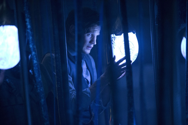 The Doctor (Matt Smith) in Doctor Who S07E05: 'Journey to the Centre of the TARDIS'