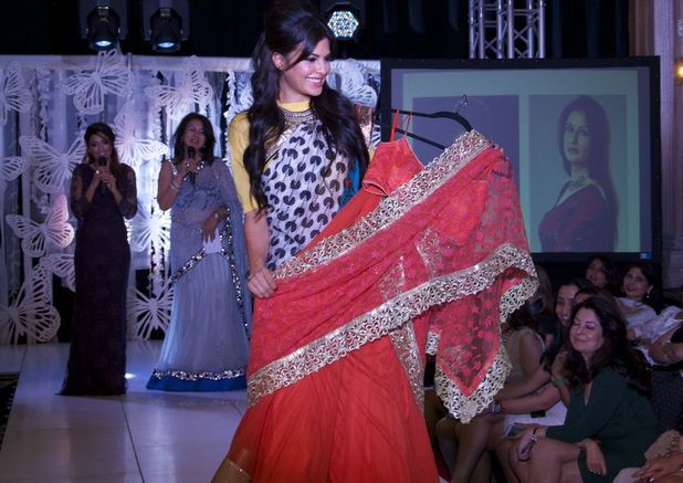 Jacqueline Fernandez during the auction