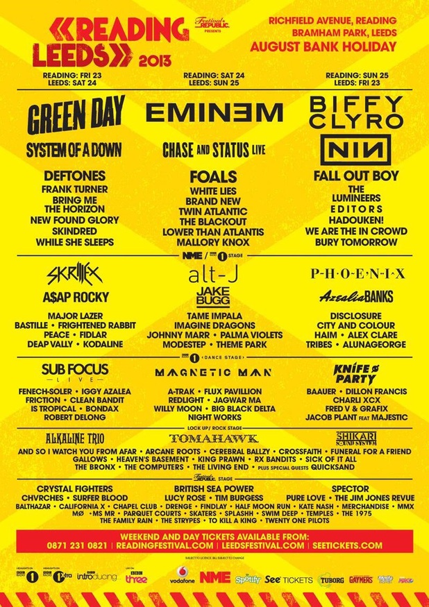 This Summer & Social Media !! Reading & Leeds