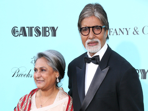 Amitabh Bachchan & his wife Jaya Bhaduri at the premiere of 'The Great Gatsby' in New York