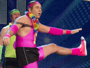 Britain's Got Talent - Episode 4: David Walliams does the limbo