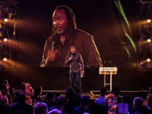 Reginald D Hunter at PFA Awards