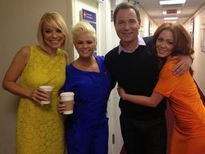 Atomic Kitten with 'Daybreak's Richard Arnold