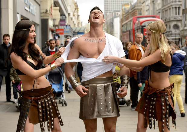 Spartacus, War of the Damned launch