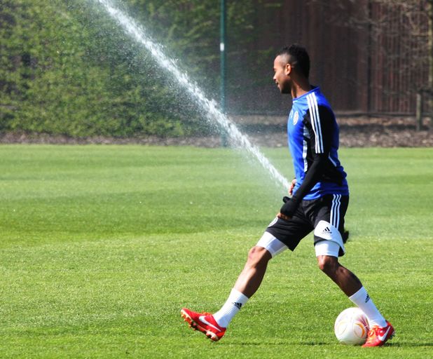 Chelsea FC at training ground, Cobham, Surrey, Britain - 01 May 2013