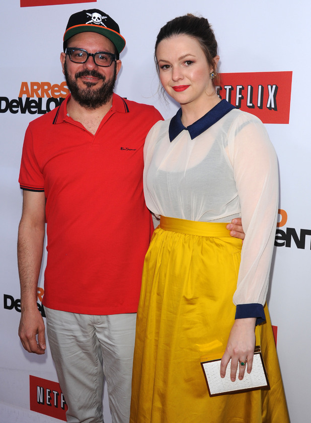 David Cross And Amber Tamblyn - Arrested Development Season 4 Premiere ...