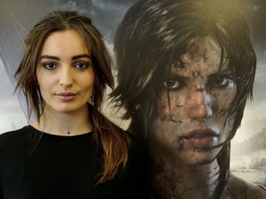 The Lara Croft look is replicated in a HOB Salon
