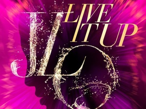 Jennifer Lopez ft. Pitbull 'Live It Up' artwork