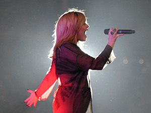Demi Lovato performs at KIIS FM's "Wango Tango 2013" at the Home Depot Center on Saturday, May 11, 2013 in Carson, Calif.
