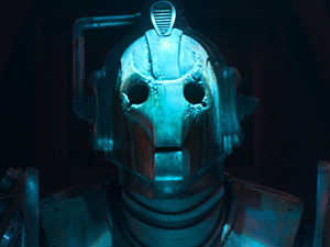 A Cyberman in Doctor Who S07E07: 'Nightmare in Silver'