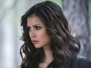 Nina Dobrev as Katherine in The Vampire Diaries S04E22: 'The Walking Dead'