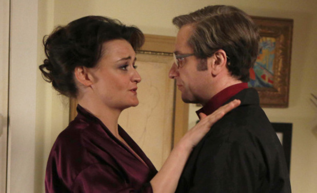 Alison Wright as Martha Hanson and Matthew Rhys as Philip Jennings in 'The Americans'
