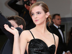 23-year-old actress pictured looking stunning in black-and-white Chanel dress.