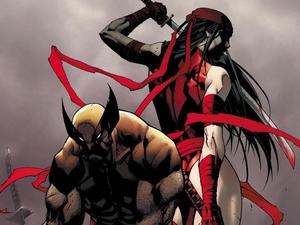 Logan & Elektra in 'Savage Wolverine' teaser artwork