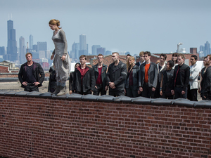 Shailene Woodley in a scene from 'Divergent'