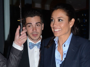 Melanie Sykes, Jack Cockings, Aston Martin Tailoring collection VIP launch at The Clerkenwell Collection
