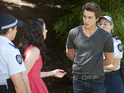 Kate is helpless as Mason is handcuffed.