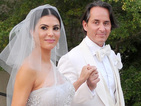 The couple marry in front of 50 guests in Coral Gables, Florida.